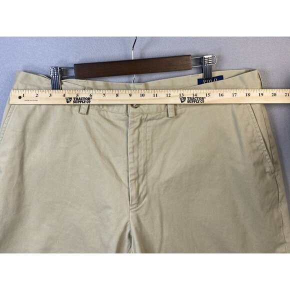 Polo Ralph Lauren‎ Mens Shorts Size 38 Golf Cotton Chino 9" Inseam Work Beach - Picture 2 of 12